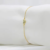 925 Sterling Silver Heart Chain Bracelet Charm 14k Jewelry