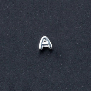 TrustDavis 925 Silver Name Letter Pendant DIY Necklace Women's Jewelry