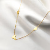 TrustDavis Heart Love Necklace For Women DA3118