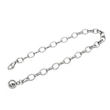 TrustDavis 925 Silver Beads Chain Bracelet Wedding Party S925 Jewelry