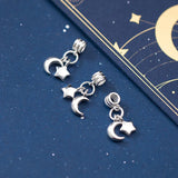 TrustDavis Star Moon Charms Pendant DIY Fine Accessories