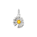 925 Sterling Silver Daisy Charms Pendant For Jewelry DIY