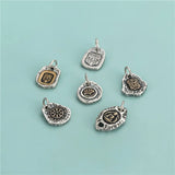 TrustDavis 925 Silver Retro Charms Pendant For Jewelry DZ650