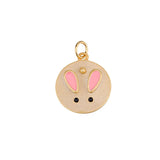 TrustDavis 925 Sterling Silver Rabbit Charms Pendant For DIY Jewelry