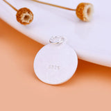 TrustDavis 925 Sterling Silver Rabbit Charms Pendant For DIY Jewelry