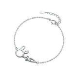 TrustDavis Bunny Love Carrot Bracelet for Women