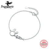 TrustDavis Bunny Love Carrot Bracelet for Women