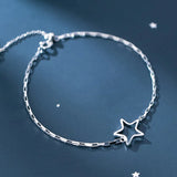 TrustDavis Moon Bracelet For Women Girls Wedding Gift DT18