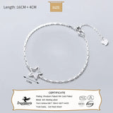 TrustDavis Moon Bracelet For Women Girls Wedding Gift DT18