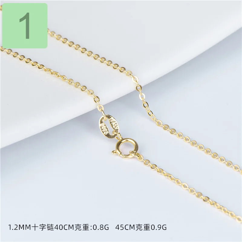 TrustDavis 925 Sterling Silver Water-wave Snake Box Beads Chain Necklace