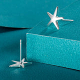 TrustDavis Star Stud Earrings Wedding Jewelry Gift
