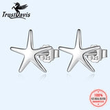 TrustDavis Star Stud Earrings Wedding Jewelry Gift