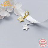 Davis Star Pendant Charm 925 Sterling Silver Silver Charms For Bracelet