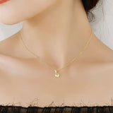 TrustDavis 925 Sterling Silver Romantic Love Heart Necklace For Women