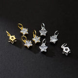 TrustDavis 925 Sterling Silver CZ Pendant Necklace Accessory