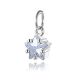 TrustDavis 925 Sterling Silver CZ Pendant Necklace Accessory