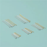 TrustDavis 925 Silver Beads Needle DIY Necklace Bracelet Jewelry HY932