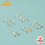 TrustDavis 925 Silver Beads Needle DIY Necklace Bracelet Jewelry HY932