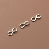 TrustDavis 925 Sterling Silver Infinite DIY Necklace Bracelet Jewelry HY887