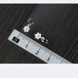 TrustDavis 925 Sterling Silver Flower Pendant DIY Necklace Bracelet Accessories