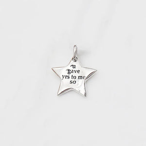 TrustDavis 925 Sterling Silver Sweet Star Pendant DIY Necklace Bracelet