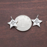 TrustDavis 925 Sterling Silver Sweet Star Pendant DIY Necklace Bracelet