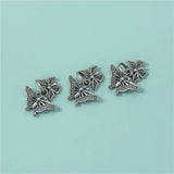 TrustDavis 925 Sterling Silver Butterfly Charm Pendant DIY Jewelry HY397