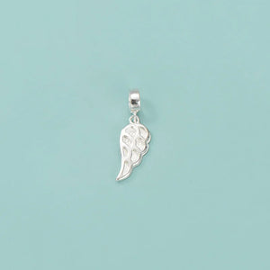 TrustDavis 925 Silver Angel Wing Pendant Jewelry HY588
