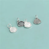 TrustDavis 925 Silver Rabbit Pendant DIY Necklace Bracelet Accessories