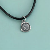 TrustDavis 925 Silver Rabbit Pendant DIY Necklace Bracelet Accessories