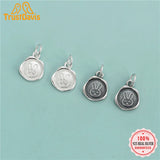 TrustDavis 925 Silver Rabbit Pendant DIY Necklace Bracelet Accessories