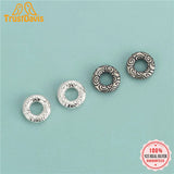 925 Sterling Silver Auspicious Clouds Separator Beads Jewelry