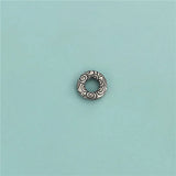 925 Sterling Silver Auspicious Clouds Separator Beads Jewelry