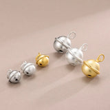 925 Sterling Silver Bell Pendant for Kids Jewelry DIY