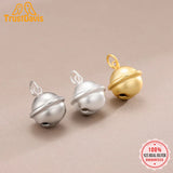 925 Sterling Silver Bell Pendant for Kids Jewelry DIY
