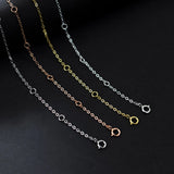 TrustDavis 925 Sterling Silver Bracelet Chain for Women Wedding Party