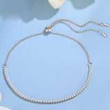 TrustDavis 925 Silver Bracelet Zircon Shining Women Lady Birthday Gift