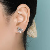 925 Sterling Silver Butterfly Stud Earrings for Women DA2864