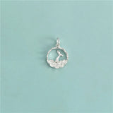 TrustDavis 925 Sterling Silver Dolphin Pendant Bracelet