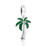 Sweet Coconut Charm 925 Sterling Silver Beads DIY Jewelry HY709