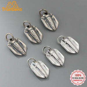 925 Silver Charm Geometric Pendant for Necklace DIY - DZ889