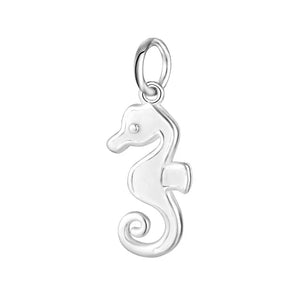 TrustDavis 925 Sterling Silver Hippocampus Bracelet Necklace Link Piece