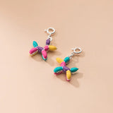 TrustDavis 925 Silver Balloon Dog Charm Pendant DIY Necklace Fine Jewelry
