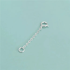 TrustDavis 925 Silver Cross Chain Extension DIY Necklace Bracelet Jewel