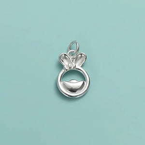 TrustDavis 925 Silver Animal Pendant DIY Jewelry DZ938