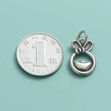 TrustDavis 925 Silver Animal Pendant DIY Jewelry DZ938