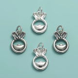 TrustDavis 925 Silver Animal Pendant DIY Jewelry DZ938
