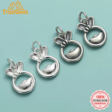 TrustDavis 925 Silver Animal Pendant DIY Jewelry DZ938