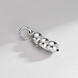 TrustDavis 925 Silver Geometric Pendant for Women Kids DIY Jewelry DZ1591