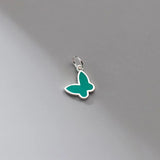 Davis 925 Sterling Silver Butterfly Pendant DIY Necklace Accessories
